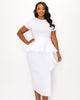 Bella Neoprene Midi Skirt - thumbnail