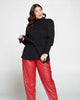 Anna Waist Tie Sweater - thumbnail
