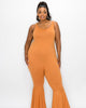 Josie Flared Leg Jumpsuit - thumbnail
