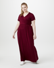 Carnation Wrap Maxi Dress - thumbnail