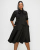 Casey Scuba Flare Dress - thumbnail