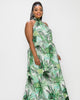 Tropical Halter Maxi Dress - thumbnail