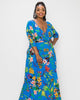 Erin Floral Wrap Maxi Dress - thumbnail