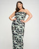 Emily Camo Sleeveless Dress - thumbnail