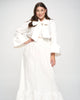 Poplin Bell Sleeve Top and Skirt Set - thumbnail