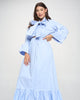 Poplin Bell Sleeve Top and Skirt Set - thumbnail
