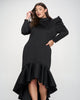Pagoda Shoulder Mermaid Dress - thumbnail