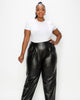 Elise Vegan Leather Pocket Pants - thumbnail