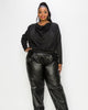Noelle Cowl Neck Top - thumbnail
