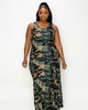 Camo Signature Sleeveless Maxi Dress - thumbnail