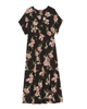 Sorrel Kimono Sleeve Faux Wrap Maxi - thumbnail