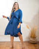 Arielle Tie Front Midi Dress - thumbnail