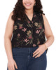 Delilah Sleeveless Floral Blouse - thumbnail