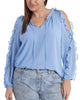 Kendall Cold Shoulder Blouse - thumbnail
