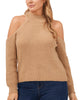 Anna Cold Shoulder Sweater - thumbnail