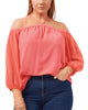 Clara Off The Shoulder Halter Top - thumbnail