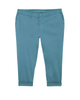 York Brushed Sateen Cuffed Capri - thumbnail