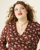 Piper Printed Faux-Wrap Dress - thumbnail
