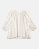 Dana Smock Neck Three-Quarter Sleeve Top - thumbnail