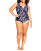 Sultana Printed One Piece - thumbnail