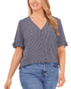 Arya Ruffled Sleeve Blouse - thumbnail