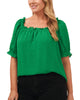 Janet Square Neck Blouse - thumbnail
