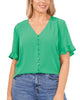 Sara Button Front Top - thumbnail