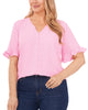 Sara Button Front Top - thumbnail