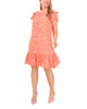 Aubrey Flutter Sleeve Dress - thumbnail
