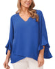 Natalie Flutter Sleeve Tunic - thumbnail