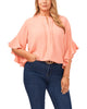 Aubrey Ruffle Sleeve Blouse - thumbnail