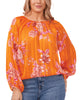 Eva Keyhole Peasant Blouse - thumbnail