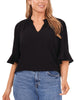 Brenda V-Neck Blouse - thumbnail