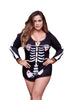 Skeleton Sleep Romper - thumbnail