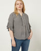 Joelle Flutter Sleeve Blouse - thumbnail