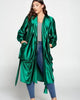 Lyla Satin Belted Coat - thumbnail