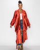 Lyla Satin Belted Coat - thumbnail