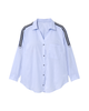 Sydney Cotton Shoulder Stripe Top - thumbnail