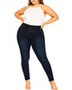 Harley Edgy Dark Wash Skinny Jean - thumbnail