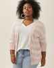 Gwyneth Striped Button Up Cardigan - thumbnail