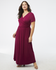 Carnation Wrap Maxi Dress - thumbnail