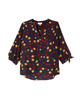 Dixie 3/4 Tie Sleeve Blouse - thumbnail