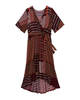 Beverly Hills High-Low Wrap Dress - thumbnail