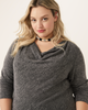 Tina Cowl-Neck Top - thumbnail