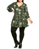 Aisha Longline Print Blouse - thumbnail