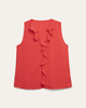 Fawn Ruffle Front Blouse - thumbnail