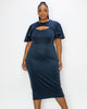 Millie Cutout Flutter Dress - thumbnail