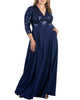 Paris Pleated Sequin Gown - thumbnail