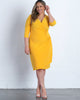 Ciara Faux-Wrap Dress - thumbnail