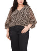 Dory Leopard Blouse - thumbnail